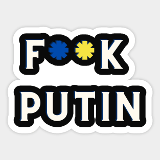 f**k putin Sticker